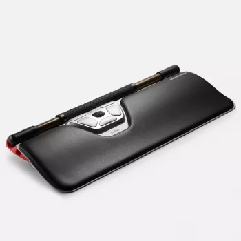 Contour Design Rollermysz czerwony Plus, Klient cienki, Przewodowy - Centralne urządzenie wskazujące - ergonomiczne - dla prawo- i leworęcznych - przewodowe - USB-C