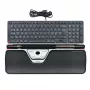 Contour Design Rollermysz czerwony Plus + Balance Wired, pełnowymiarowa (100%), przewodowa, USB, QWERTY, czarny, mysz w zestawie