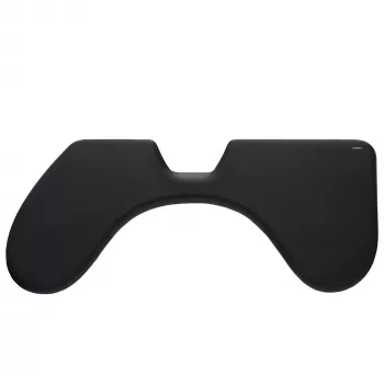 Podpórka pod nadgarstki Contour Design RollerMouse czerwony ze skóry wegańskiej 135x600x23 mm