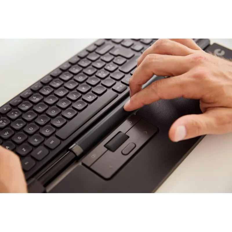 Contour Design RollerMouse Pro cienki Vegan Leather Wrist Rest Wireless