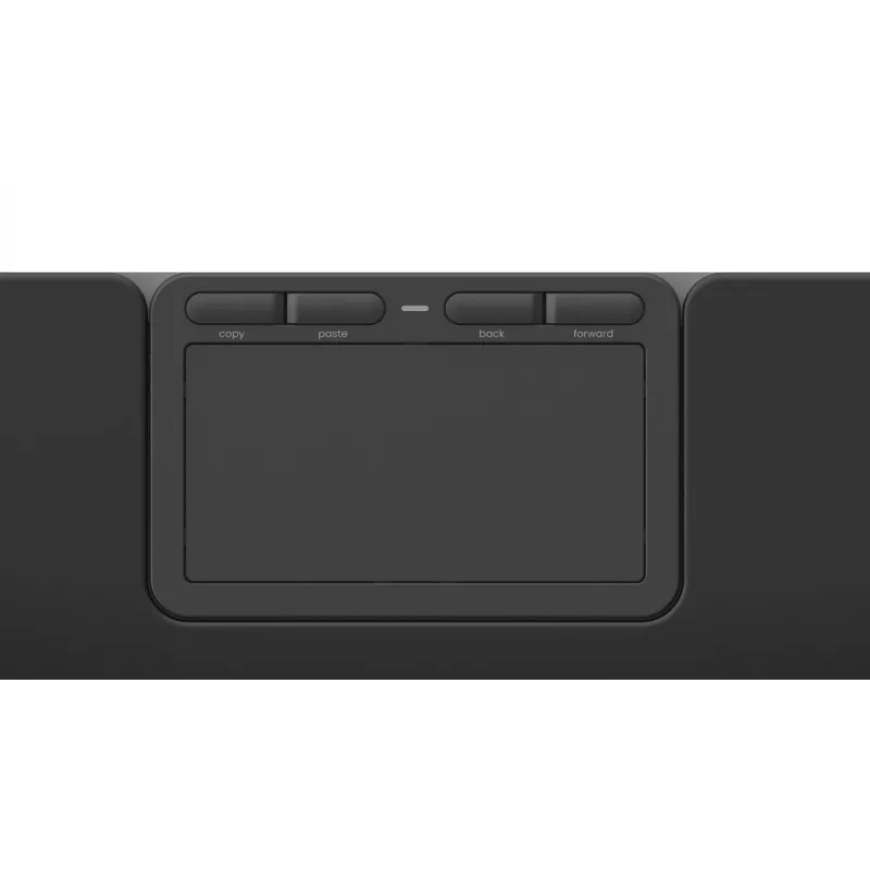 Contour Design Contour Touch Ergonomiczny Touchpad Przewodowy, Przewodowy, USB, USB Type-C, Contour Design, Czarny, 118 mm