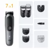 Braun AIO5520 trymer/maszynka do włosów Czarny, Szary 14 Litowo-jonowy (Li-Ion)