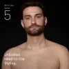 Braun AIO5520 trymer/maszynka do włosów Czarny, Szary 14 Litowo-jonowy (Li-Ion)