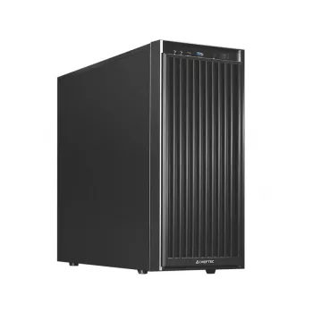 Obudowa komputerowa CHIEFTEC BW-01B-OP Midi Tower ATX/ITX, obsługa 6×3,5 inch + 4×2,5 inch, 2×5,25 inch, tył 1×120 mm, SGCC, czarna, 200×510×465 mm