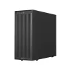 Obudowa komputerowa CHIEFTEC BW-01B-OP Midi Tower ATX/ITX, obsługa 6×3,5 inch + 4×2,5 inch, 2×5,25 inch, tył 1×120 mm, SGCC, czarna, 200×510×465 mm