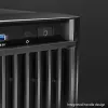 Obudowa komputerowa CHIEFTEC BW-01B-OP Midi Tower ATX/ITX, obsługa 6×3,5 inch + 4×2,5 inch, 2×5,25 inch, tył 1×120 mm, SGCC, czarna, 200×510×465 mm