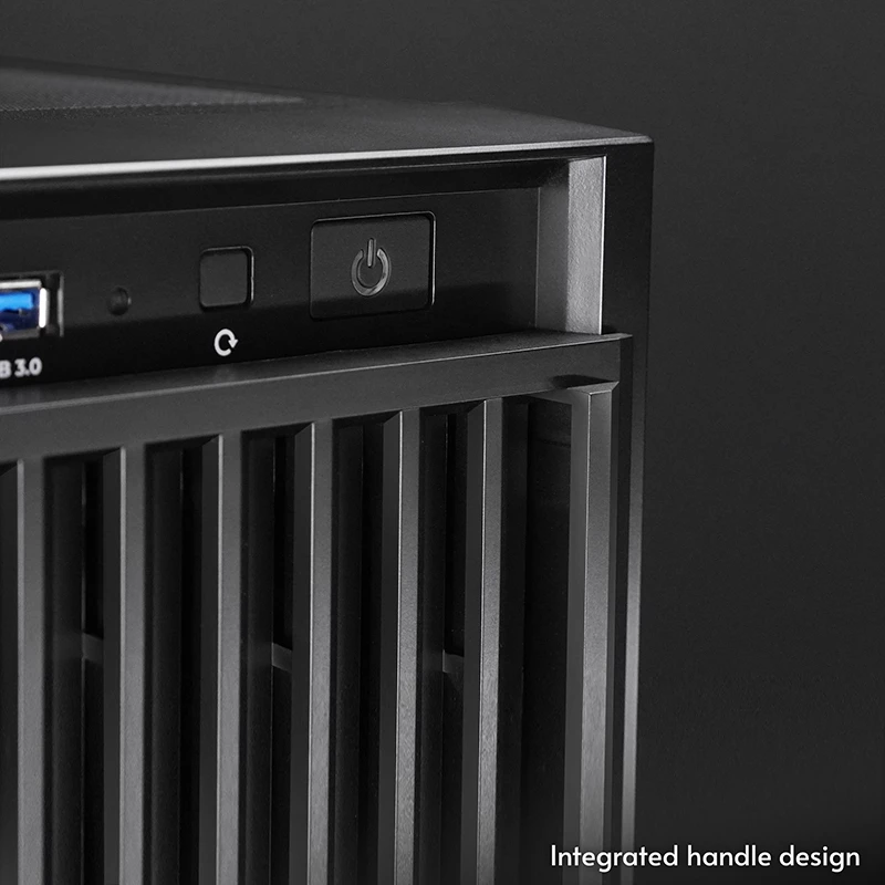 Obudowa komputerowa CHIEFTEC BW-01B-OP Midi Tower ATX/ITX, obsługa 6×3,5 inch + 4×2,5 inch, 2×5,25 inch, tył 1×120 mm, SGCC, czarna, 200×510×465 mm