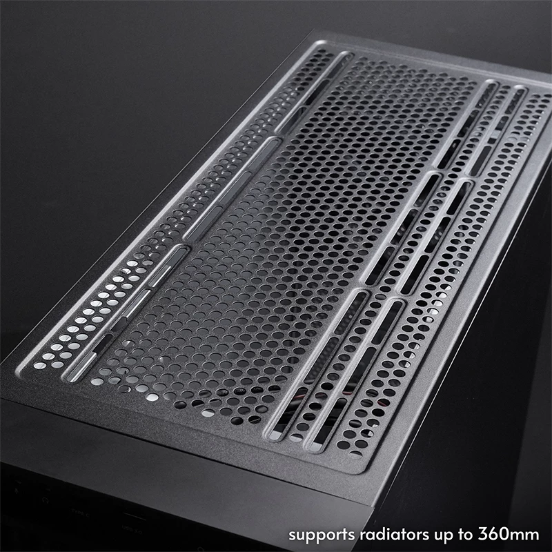 Obudowa komputerowa CHIEFTEC BW-01B-OP Midi Tower ATX/ITX, obsługa 6×3,5 inch + 4×2,5 inch, 2×5,25 inch, tył 1×120 mm, SGCC, czarna, 200×510×465 mm