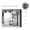 Obudowa komputerowa CHIEFTEC BW-01B-OP Midi Tower ATX/ITX, obsługa 6×3,5 inch + 4×2,5 inch, 2×5,25 inch, tył 1×120 mm, SGCC, czarna, 200×510×465 mm