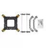 Chieftec CAC-S92PWM-LP45 system chłodzenia komputera Obudowa komputera Chłodzenie powietrzne 9,2 cm Czarny