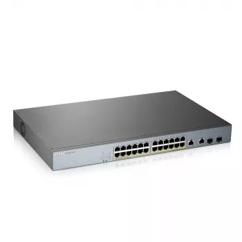 Zyxel GS1350-26HP-EU0101F przełącznik sieciowy zarządzalny L2 Gigabit Ethernet (10/100/1000) Power over Ethernet (PoE) szary