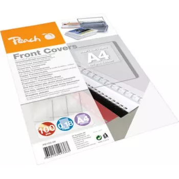 Okładki do bindowania Peach 510013 A4 Przezroczyste 100 szt.