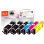 Peach Multi zestaw Plus, kompatybilny z Canon PGI-570XL*2, CLI-571XL