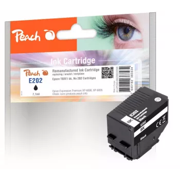 Peach PI200-668 wkład atramentowy 1 szt. Kompatybilny Standardowa wydajność Czarny
