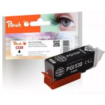Peach PI100-497 wkład atramentowy 1 szt. Kompatybilny Standardowa wydajność Czarny