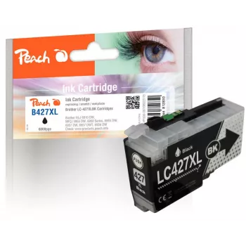 Peach PI500-397 kaseta z tuszem 1 szt. kompatybilna Wysoka wydajność (XL) czarna