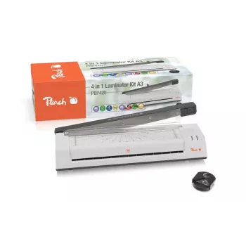 Peach 511057 laminator Laminator na zimno/gorąco 250 mm/min Biały