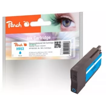 Peach PI300-922 wkład atramentowy 1 szt. Kompatybilny Standardowa wydajność cyjan