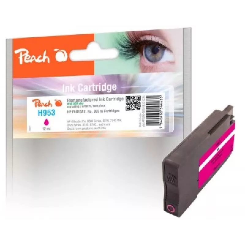 Peach PI300-923 wkład atramentowy 1 szt. Kompatybilny Standardowa wydajność magenta