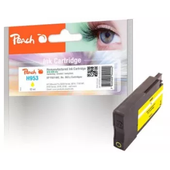Peach PI300-924 wkład atramentowy 1 szt. Kompatybilny Standardowa Wydajność Żółty