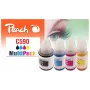 Peach PI100-440 kaseta z tuszem 4 szt. kompatybilna czarna, cyjan, magenta, żółta