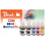Peach 321339 wkład atramentowy 5 szt. Kompatybilny Standardowa wydajność Czarny, cyjan, magenta, żółty
