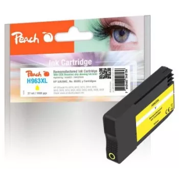 Peach PI300-1030 wkład atramentowy 1 szt. Kompatybilny Wysokowydajny (XL) Żółty