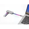 Manhattan USB-C Dock/Hub, Porty (x3): HDMI, USB-A i USB-C, z Power Delivery (PD) 100 W - wymaga zewnętrznej ładowarki USB-C (nie dołączona). Zasilany przez USB (nie wymaga zewnętrznego zasilacza), gdy PD nie jest używane, Aluminium
