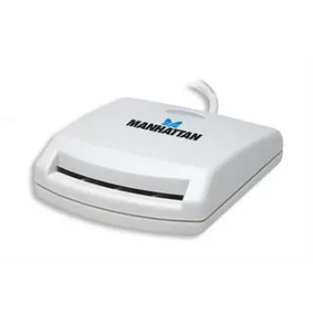 Czytnik kart inteligentnych Manhattan 172844 USB 1.1 Biały