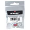 Intellinet Keystone Jack, Cat6, UTP, Punch-down, biały, płaski, biały, RJ-45, żeński, 22/26, Cat6
