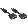 Kabel monitorowy Manhattan VGA (z rdzeniami ferrytowymi), 10 m, czarny, męski do męskiego, HD15, kabel o wyższej specyfikacji SVGA (w pełni kompatybilny), ekranowanie z rdzeniami ferrytowymi pomaga zminimalizować zakłócenia EMI w celu poprawy transmisji wideo, dożywotnia gwarancja