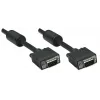 Kabel monitorowy Manhattan VGA (z rdzeniami ferrytowymi), 1,8 m, czarny, wtyk męski na wtyk męski, HD15, kabel o wyższej specyfikacji SVGA (w pełni kompatybilny), ekranowanie z rdzeniami ferrytowymi pomaga zminimalizować zakłócenia EMI w celu poprawy transmisji wideo, dożywotnia gwarancja
