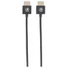 Kabel Manhattan HDMI z Ethernetem (ultracienki), 4K@60Hz (Premium High Speed), 3m, męski na męski, czarny, Ultra HD 4k x 2k, w pełni ekranowany, pozłacane styki, dożywotnia gwarancja