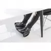 Manhattan Foot Rest/Rocker, Podnóżek bujany pod biurko zwiększający komfort i wydajność, Dwa tryby bujania, 277 x 502 mm, Teksturowana powierzchnia, Czarny, Dożywotnia gwarancja