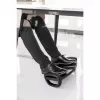 Manhattan Foot Rest/Rocker, Podnóżek bujany pod biurko zwiększający komfort i wydajność, Dwa tryby bujania, 277 x 502 mm, Teksturowana powierzchnia, Czarny, Dożywotnia gwarancja