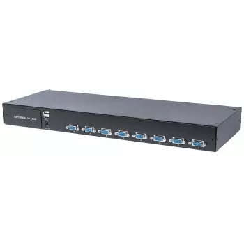 Intellinet Modular 8-Port VGA KVM Switch, For Use with Product Numbers For Use with Product Numbers 507622, 507738, 507981, 507998, 508025, 508032, 508049 & 508056