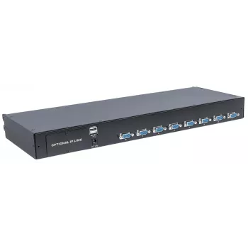 Intellinet Modular 8-Port VGA KVM Switch, For Use with Product Numbers For Use with Product Numbers 507622, 507738, 507981, 507998, 508025, 508032, 508049 & 508056