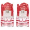 Intellinet sieciowy kabel krosowy, Cat6, 5m, czerwony, miedź, S/FTP, LSOH / LSZH, PVC, RJ45, pozłacane styki, zabezpieczenie przed zaczepianiem, osłonięty, dożywotnia gwarancja