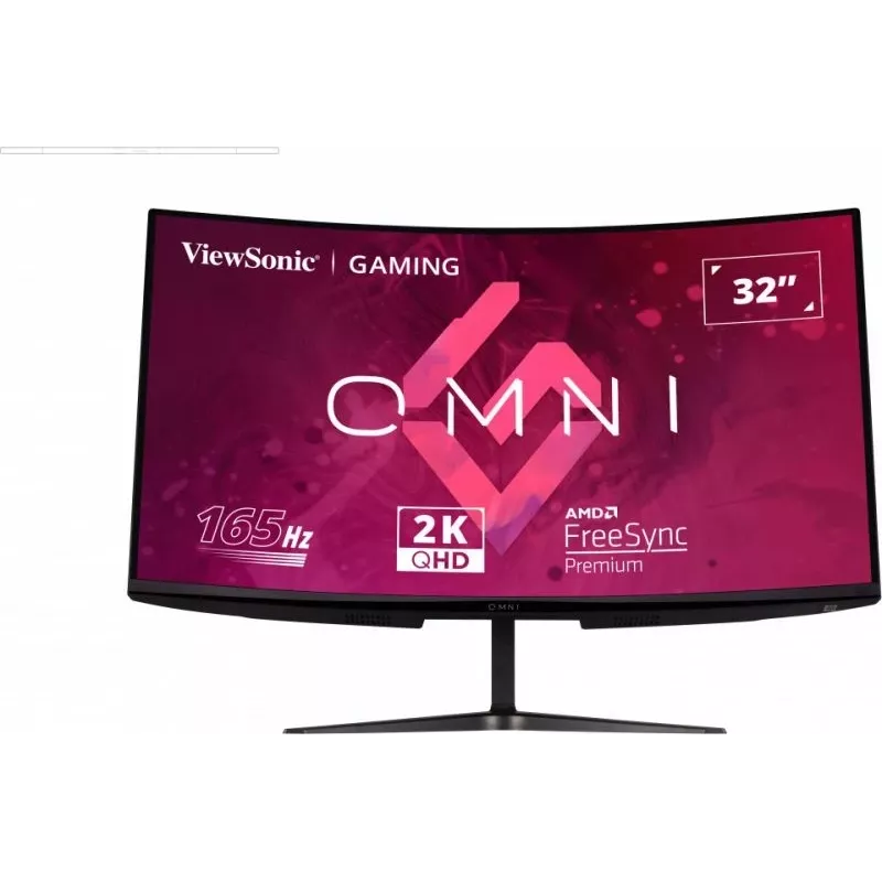 Monitor komputerowy ViewSonic VX Series VX3218C-2K 81.3 cm (32 cale) 2560 x 1440 pikseli Quad HD LED Czarny