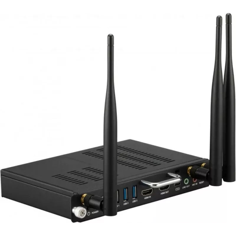 Viewsonic VPC-A31-O1 komputer/stacja robocza 8 GB DDR4-SDRAM 128 GB SSD Slot-in PC Mini PC Czarny