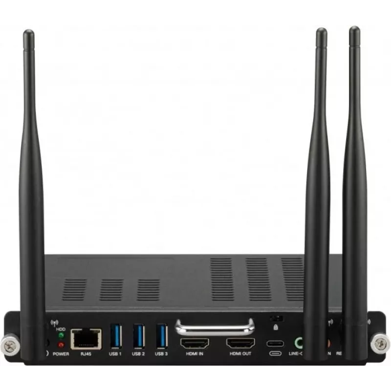 Viewsonic VPC-A31-O1 komputer/stacja robocza 8 GB DDR4-SDRAM 128 GB SSD Slot-in PC Mini PC Czarny