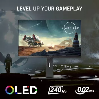 Viewsonic XG272-2K-OLED monitor komputerowy 68,6 cm (27 inch) 2560 x 1440 pikseli Quad HD Czarny, Biały