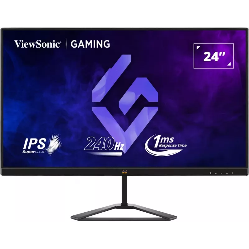 Monitor komputerowy Viewsonic VX Series VX2479A-HD-PRO 61 cm (24 cale) 1920 x 1080 pikseli Full HD LED Czarny