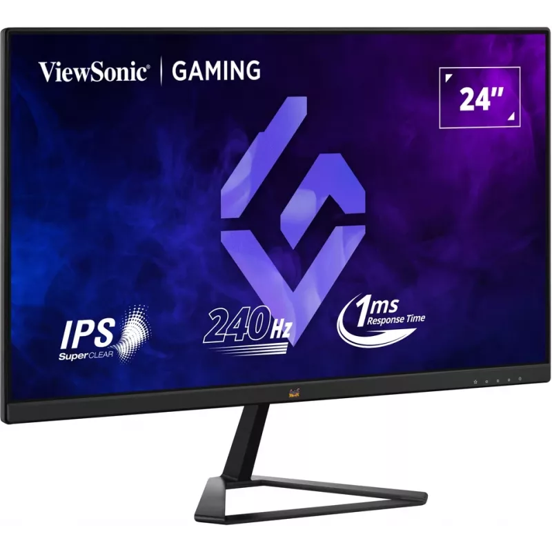 Monitor komputerowy Viewsonic VX Series VX2479A-HD-PRO 61 cm (24 cale) 1920 x 1080 pikseli Full HD LED Czarny