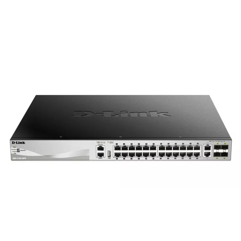 Przełączniki zarządzalne warstwy 3 D-Link DGS-3130 Series Gigabit z możliwością stackowania