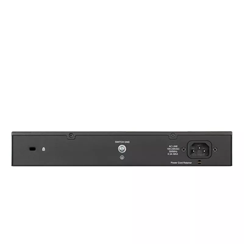 D-Link 24-portowy Gigabitowy inteligentny przełącznik zarządzalny, Zarządzalny, L2, Gigabit Ethernet (10/100/1000), Montaż w szafie rack, 1U
