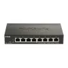 D-Link 8-Port PoE Gigabit Smart Managed Switch, zarządzalny, L2/L3, Gigabit Ethernet (10/100/1000), pełny dupleks, Power over Ethernet (PoE)