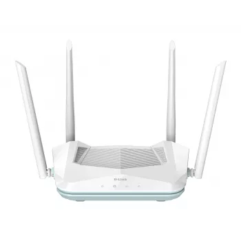 D-Link EAGLE PRO AI AX1500 Smart Router router bezprzewodowy Gigabit Ethernet Dwuzakresowy (2,4 GHz / 5 GHz) Biały