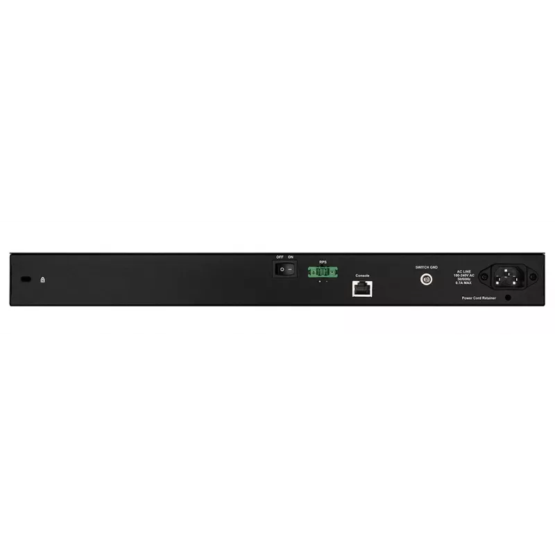 D-Link DGS-1210-52/ME Zarządzalny przełącznik L2 Gigabit Ethernet (10/100/1000) 1U Czarny