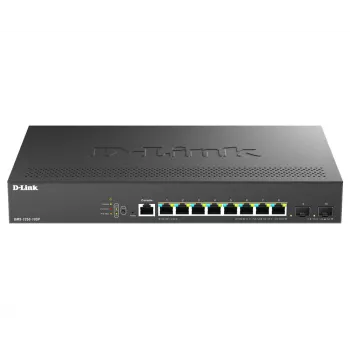 D-Link DMS-1250-10SP/E zarządzalny przełącznik sieciowy 2.5G Ethernet (100/1000/2500) Power over Ethernet (PoE) Czarny